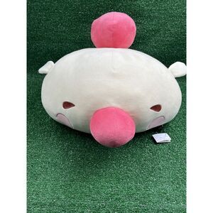 Final Fantasy All Stars Dissidia Moogle Face Pillow Plush 18 inches NWT‎
